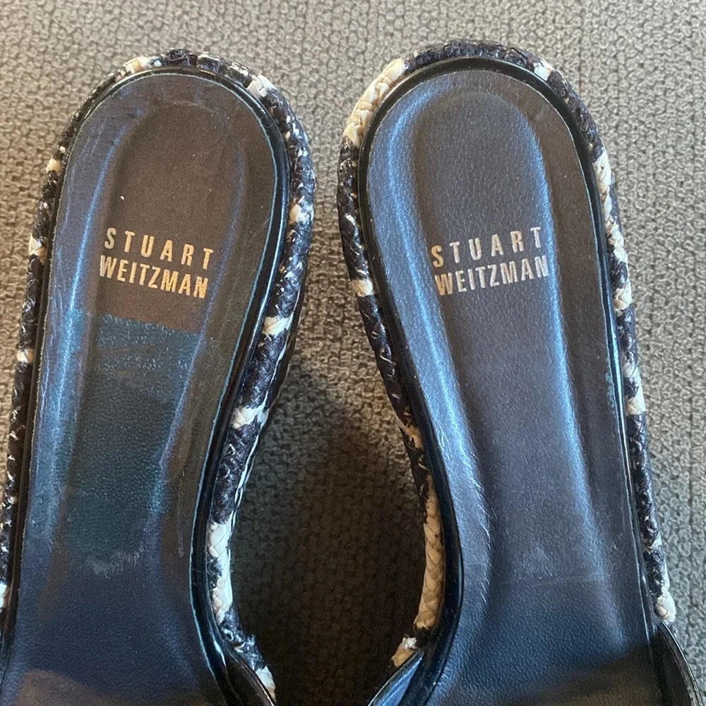Stuart Weitzman Wedge High Heels in Excellent Condition. Size 9 1/2. - Picture 5 of 6
